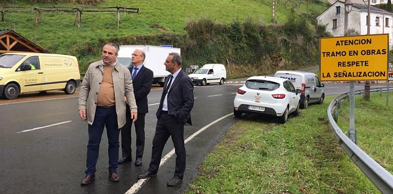 Asturias asume la titularidad de la carretera entre el alto de la Garganta y el límite con Galicia