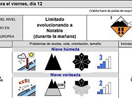 La AEMET advierte de riesgo notable de aludes en Picos de Europa 