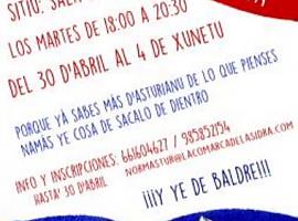 Cursín de asturianu en Colunga