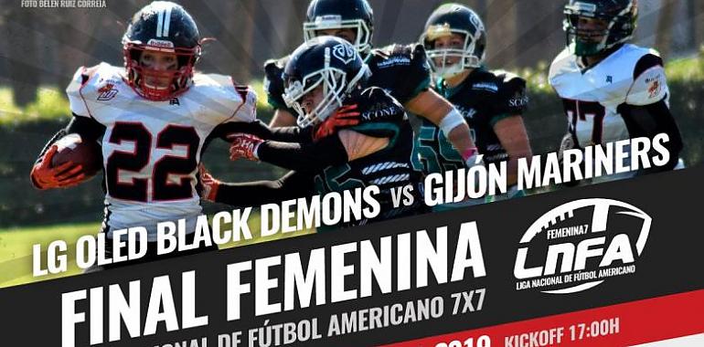 Las Mariners disputan la final de la LNFA 7x7 ante las Black Demons