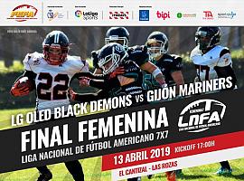 Las Mariners disputan la final de la LNFA 7x7 ante las Black Demons