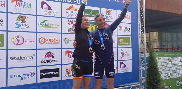 Cinco medallas para Asturias en el España de Duatlón 2019 en Soria