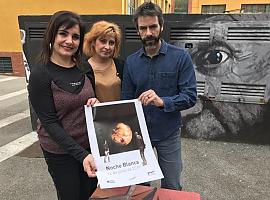 "Homenaje al sol", cartel de la IX Noche Blanca obra del avilesino Nacho Suárez