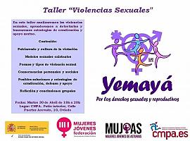 Taller sobre violencias sexuales en el Conseyu de la Mocedá