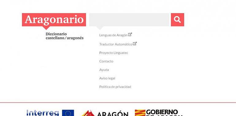 Aragonario, el diccionario online castellano-aragonés