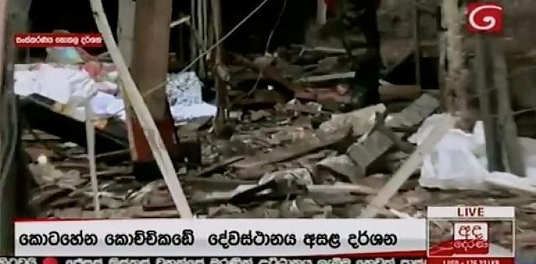 200 muertos y medio millar de heridos por atentados en Sri Lanka