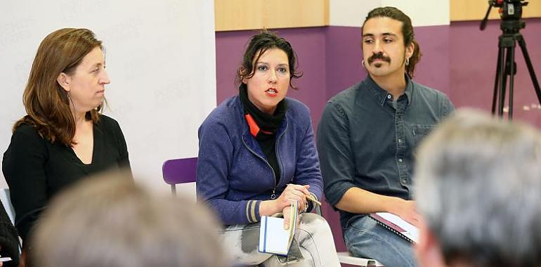 Podemos Asturies concurre a las elecciones con una candidatura abierta a toda la sociedad asturiana