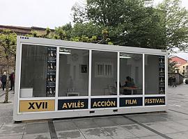 El dúo asturiano San Jerónimo inaugura con un concierto la oficina de Avilés Acción Film Festival