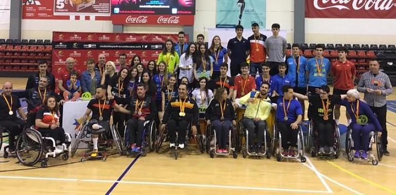 6 Oros 1 plata y 2 bronces para Asturias en el España de Badminton Sub 19 y Parabadminton