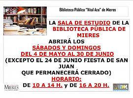En Mieres se estudia también en fin de semana