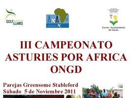 Golf de Llanes acoge el 5 de noviembre el “III Campeonato Asturies por África ONGD”
