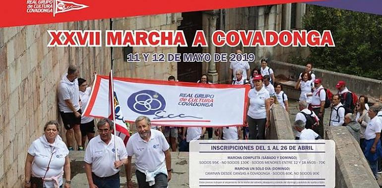 Este fin de semana se celebra la XXVII Marcha a Covadonga del Grupo