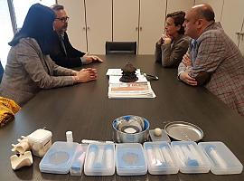 Moriyón (Foro) apuesta en el CINN de El Entrego por retener el talento
