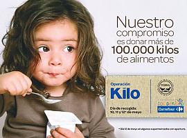 Carrefour arranca su Operación Kilo con 122 toneladas de alimentos