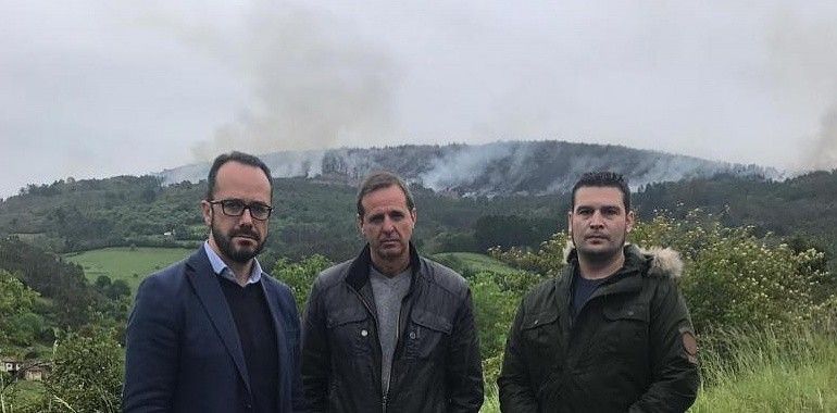 Blanco (Vox): “El desastre de los incendios en Asturias tras la modificación de la Ley del PP debe analizarse”