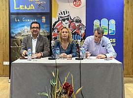 Final inédito de La Vuelta asturiana en el alto de La Cubilla, en Lena