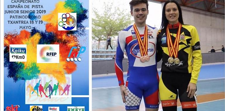 Dos nuevos metales para Sheila y Dani en el Nacional de velocidad