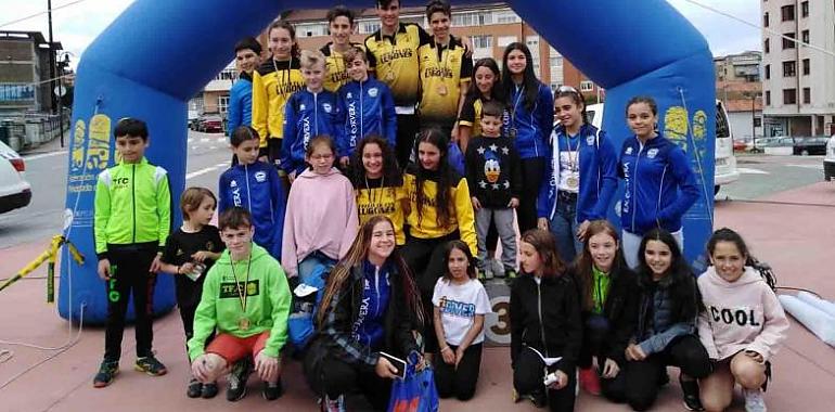 El Triatlón Escolar de Corvera al cierre de los Juegos Deportivos