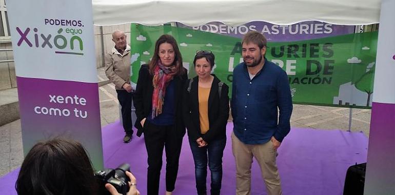 Gil (Podemos): «La contaminación afecta al derecho a la salud de la ciudadanía asturiana»