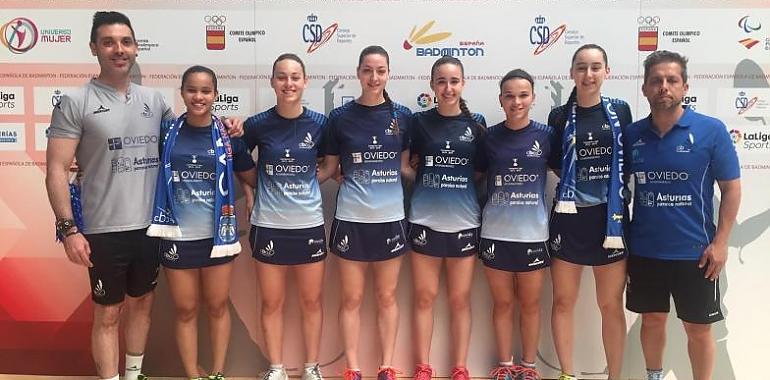 Magnífica actuación del Ovida Bádminton Oviedo femenino