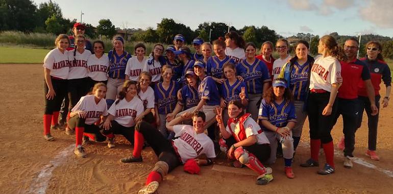 SÓFBOL FEMENINO: Asturias y Madrid se juegan el título en Gijón