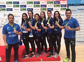 Bronce para el equipo femenino del Ovida Bádminton Oviedo