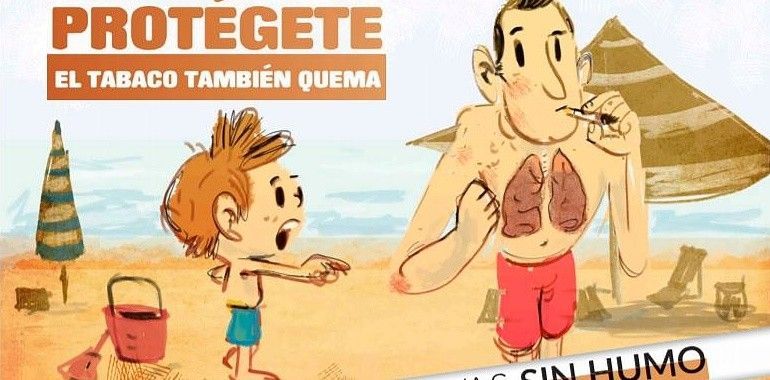 Sanidad pone en marcha el programa Playas sin humo para promover una vida sin tabaco