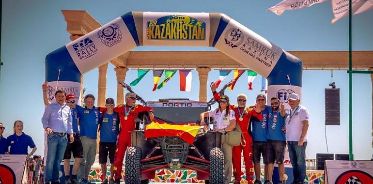 Podio para José Luis Peña y Rafael Tornabell, segundos en t3 en Kazakhstan 