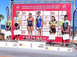 Lucía Vergara, bronce nacional élite de Triatlón Cros, y campeona Sub23 
