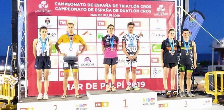 María Martín, campeona de España de Duatlón Cros cadete