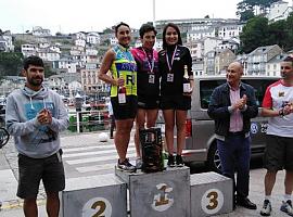 María Jesús Coya y Haritz Gárate ganan el III Triatlón LuarcaSprint