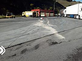 Una fuga de ácido sulfúrico activa el Plan de Emergencias del Transporte en situación 0