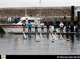 Gijón acoge el Campeonato de España de Vela Radio Control Clase MicroMagic