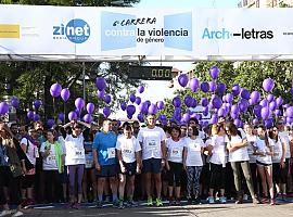 Sánchez participa en la Carrera contra la Violencia de Género