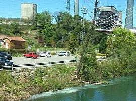 CHC acomete la limpieza del río Barrea en el concejo de Ribera de Arriba