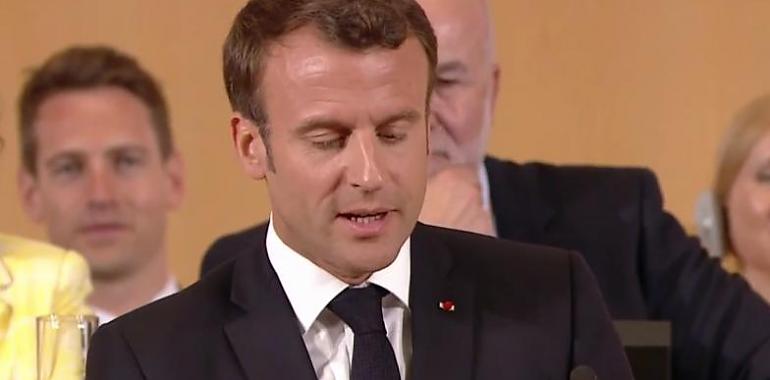 Macron denuncia el peligro de una fractura social a causa de un capitalismo que ya no funciona"