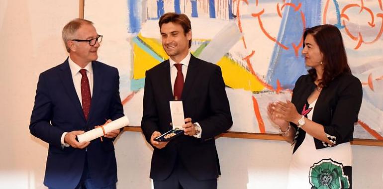 David Ferrer recibe la Medalla de Oro al Mérito Deportivo