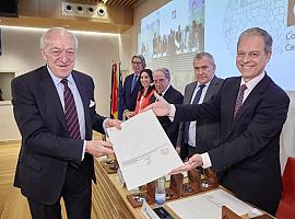 El asturiano Luis Rodríguez-Ovejero, SATEC, Medalla de Honor del Colegio de Ingenieros de Caminos