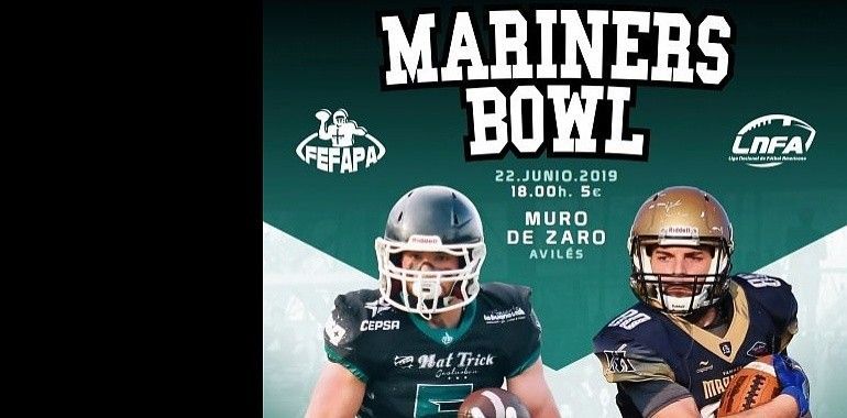 El trofeo "Mariners Bowl" trae por primera vez a Avilés el espectáculo del fútbol americano