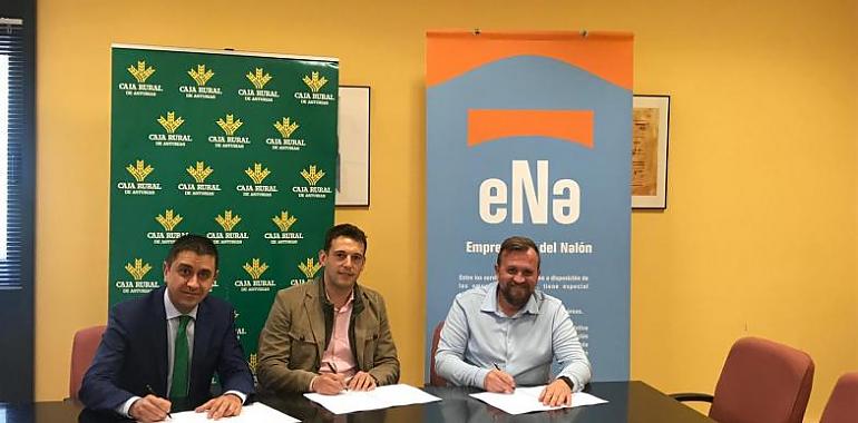 La Asociación Empresarial Valle del Nalón (ENA) y Caja Rural de Asturias incrementan su colaboración