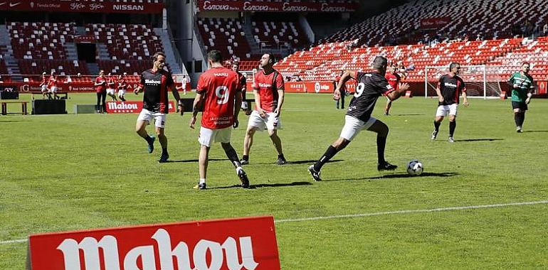 Todo preparado para el “Partido de las Estrellas” en El Molinón