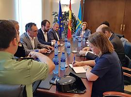 La Delegada del Gobierno informa sobre el estado de las obras de reparación en la N-634