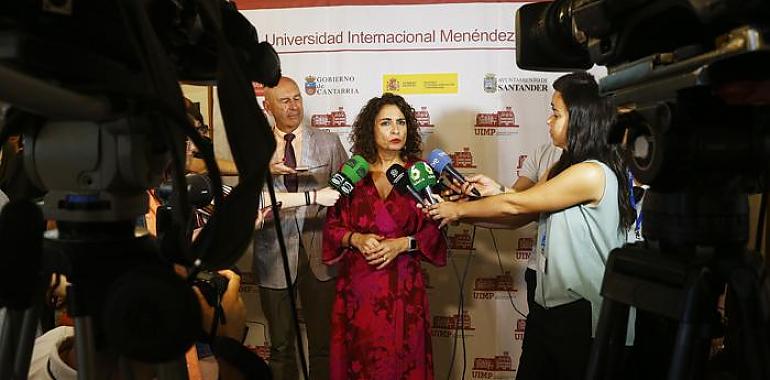 María Jesús Montero: “no hay progreso posible si no hay justicia social” 