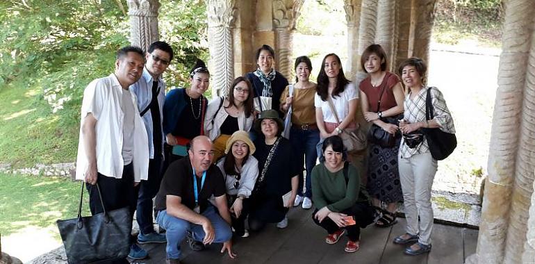 Operadores turísticos japoneses embrujados por Asturias