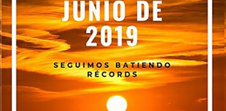 Junio de 2019, seco y con nuevos récords de temperatura como consecuencia de la ola de calor