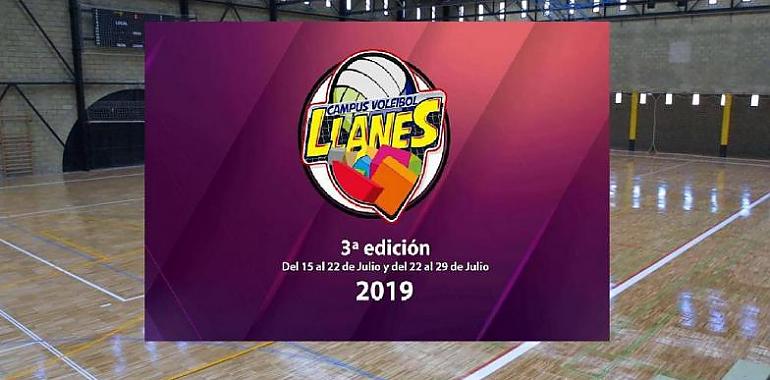 Arranca el Campus Nacional de Voleibol Villa de Llanes