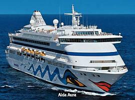 El crucero Aida Aura hace escala mañana en El Musel