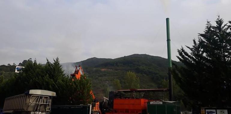 Quejas en Riaño ante las emisiones de una planta asfáltica