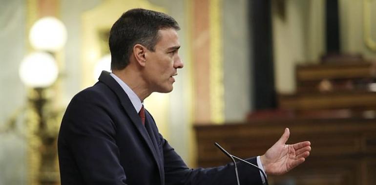 Sánchez pide la confianza de la Cámara para un Gobierno que haga avanzar a España