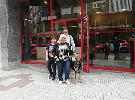 Thor, K9 de la policía local de Gijón, adoptado por una familia gijonesa 